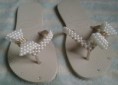 Chinelo Havaianas Flat Decorados Com Perolas